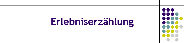 Erlebniserzählung