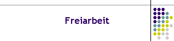 Freiarbeit